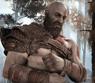 God of War Kratos thinking